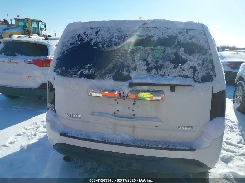 2013 Honda Pilot Ex-L VIN: 5FNYF4H54DB060315 Lot: 41569948