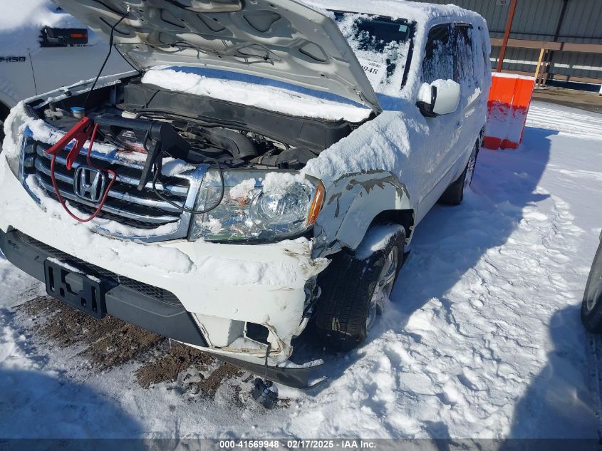 2013 Honda Pilot Ex-L VIN: 5FNYF4H54DB060315 Lot: 41569948