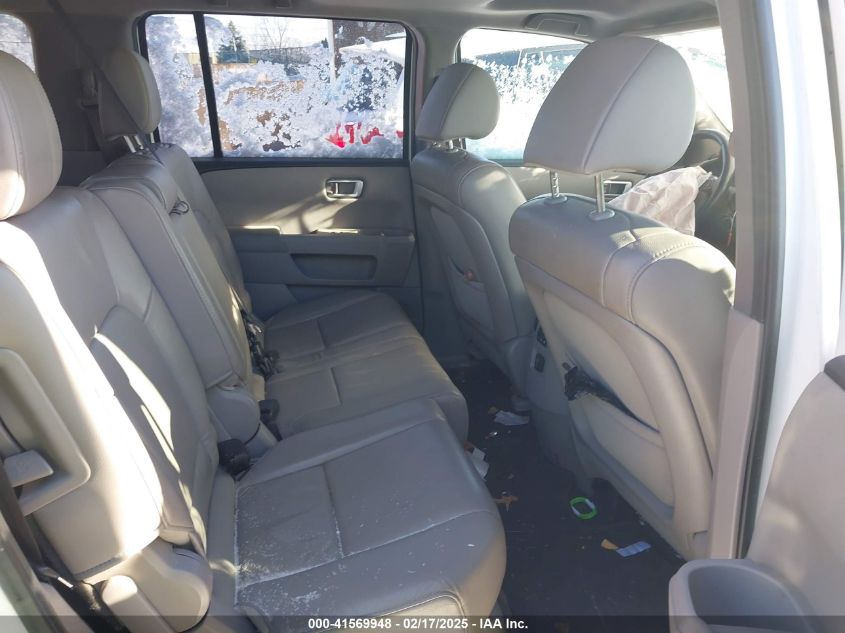 2013 Honda Pilot Ex-L VIN: 5FNYF4H54DB060315 Lot: 41569948