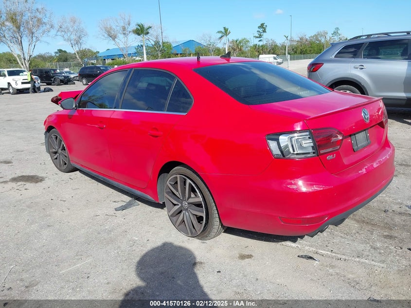 2014 VOLKSWAGEN JETTA VIN: 3VW4S7AJ3EM208645