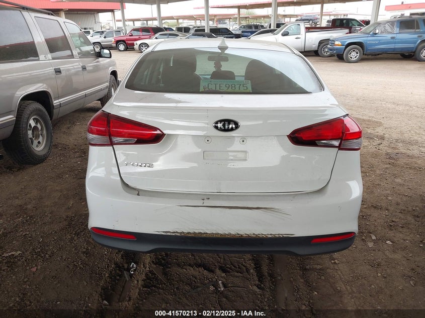 2017 KIA FORTE LX - 3KPFK4A73HE025369