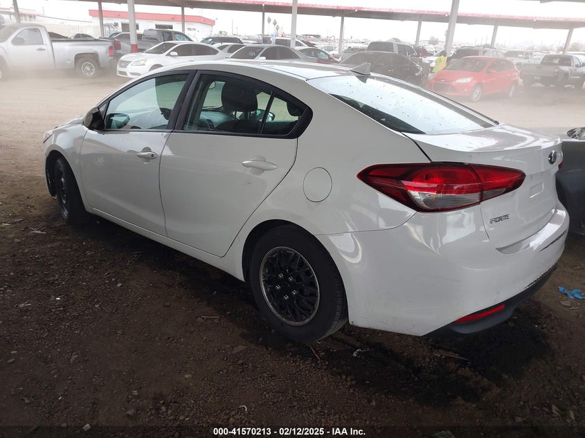 2017 KIA FORTE LX - 3KPFK4A73HE025369