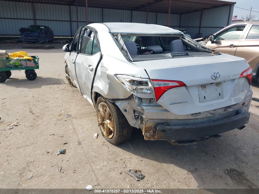 2016 TOYOTA COROLLA VIN: 5YFBURHE0GP558674