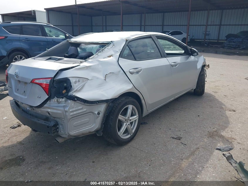 2016 TOYOTA COROLLA VIN: 5YFBURHE0GP558674