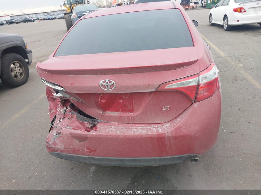 2015 TOYOTA COROLLA VIN: 5YFBURHE9FP328050