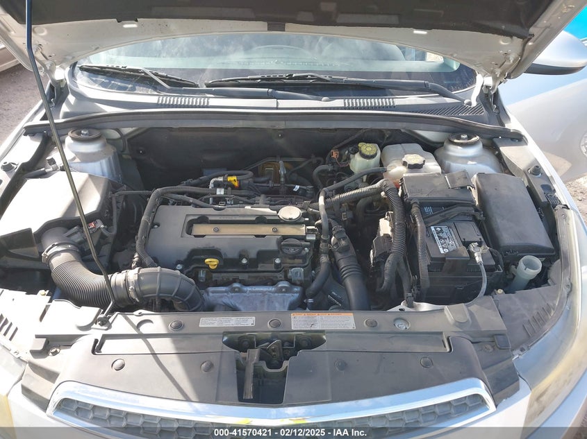 2012 CHEVROLET CRUZE VIN: 1G1PJ5SC9C7162620