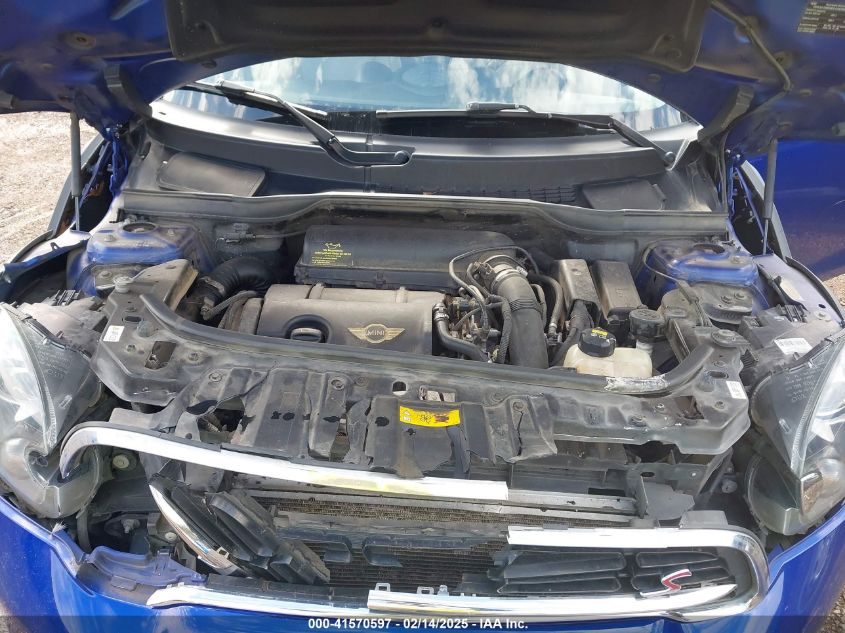 2015 Mini Countryman Cooper S VIN: WMWZC3C55FWT01521 Lot: 41570597