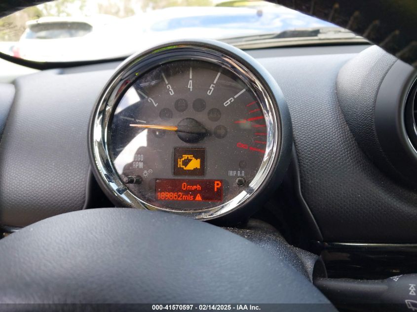 2015 Mini Countryman Cooper S VIN: WMWZC3C55FWT01521 Lot: 41570597