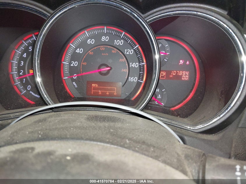 2010 Nissan Murano Sl VIN: JN8AZ1MW1AW140303 Lot: 41570784