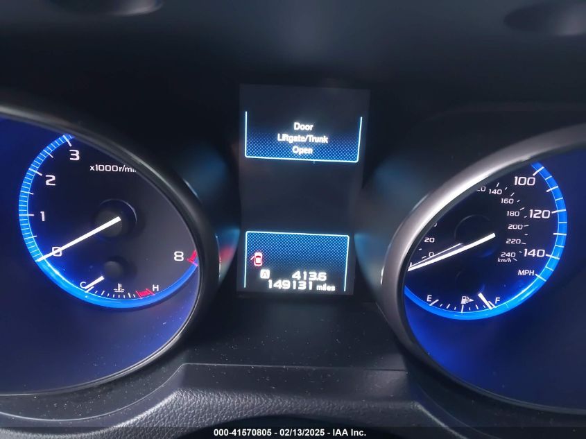 2015 Subaru Outback 2.5I Premium VIN: 4S4BSBHC7F3227590 Lot: 41570805