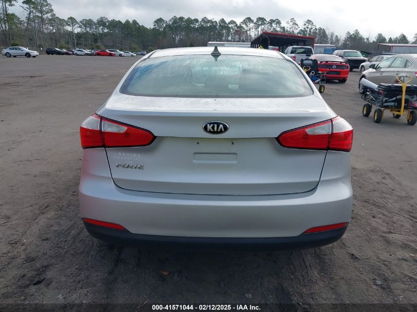 2016 Kia Forte Lx VIN: KNAFK4A61G555177 Lot: 41571044