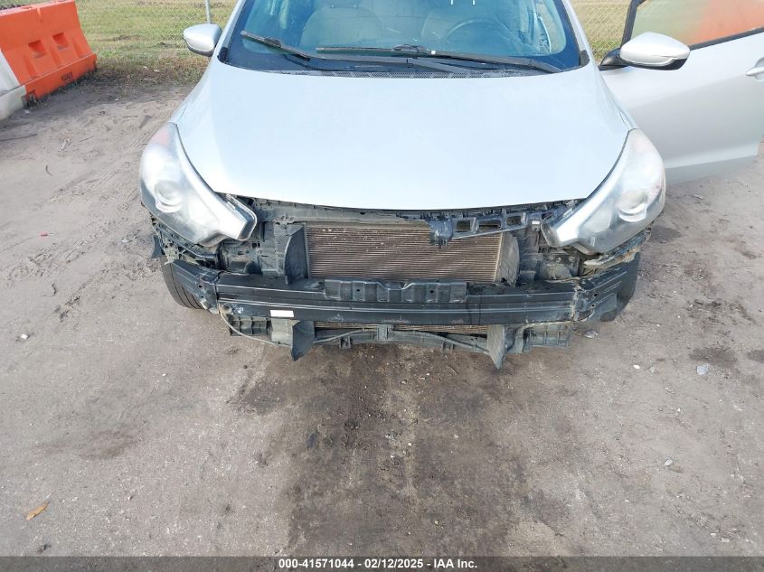 2016 Kia Forte Lx VIN: KNAFK4A61G555177 Lot: 41571044