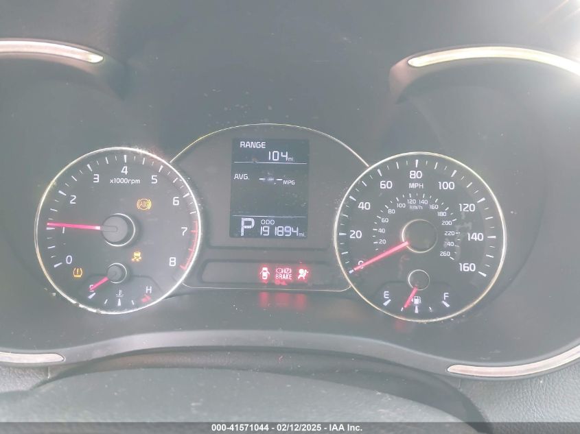 2016 Kia Forte Lx VIN: KNAFK4A61G555177 Lot: 41571044