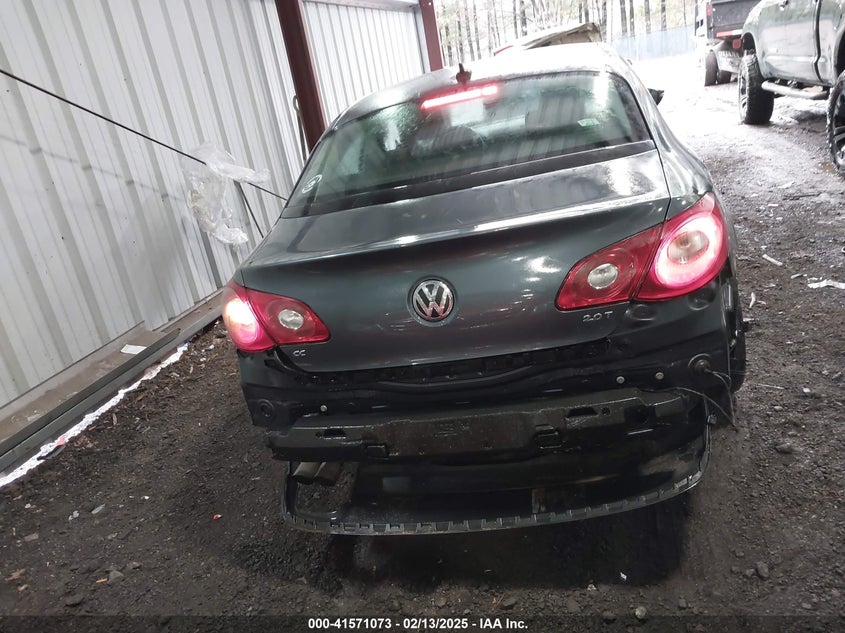 2012 VOLKSWAGEN CC VIN: WVWMP7AN0CE509769
