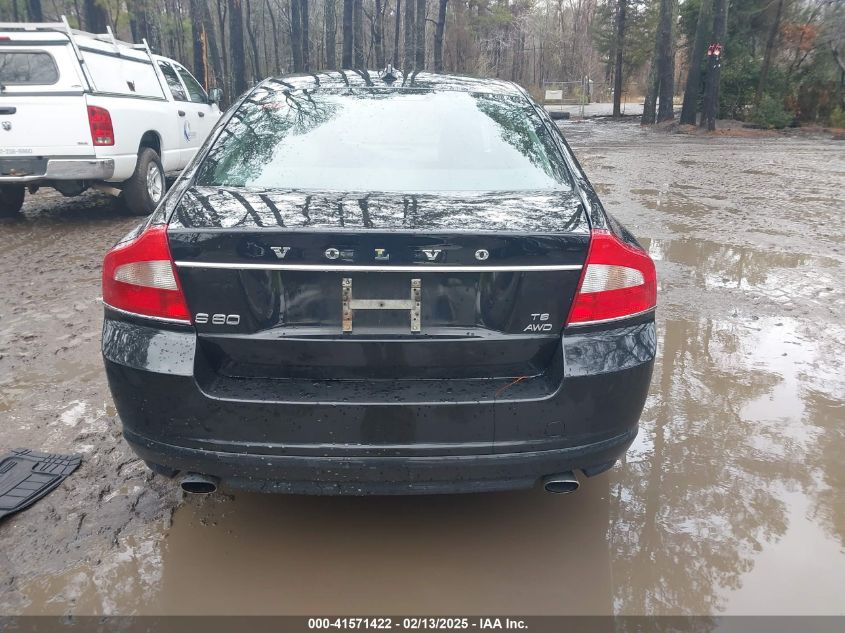 2010 Volvo S80 T6 VIN: YV1992AH1A1120442 Lot: 41571422