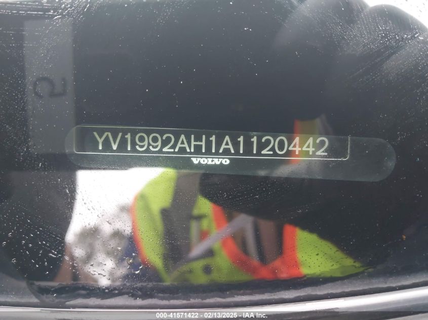 2010 Volvo S80 T6 VIN: YV1992AH1A1120442 Lot: 41571422