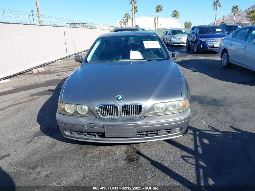2002 BMW 530Ia VIN: WBADT63422CH93913 Lot: 41571433