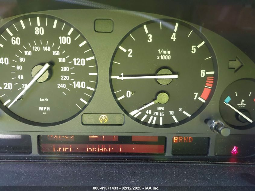 2002 BMW 530Ia VIN: WBADT63422CH93913 Lot: 41571433