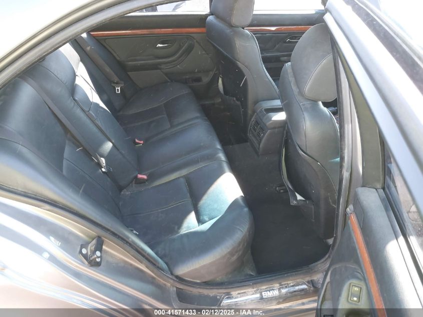 2002 BMW 530Ia VIN: WBADT63422CH93913 Lot: 41571433