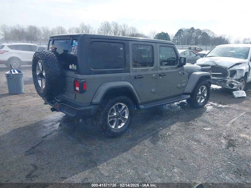 2019 JEEP WRANGLER UNLIMITED SAHARA 4X4 - 1C4HJXEG0KW518169