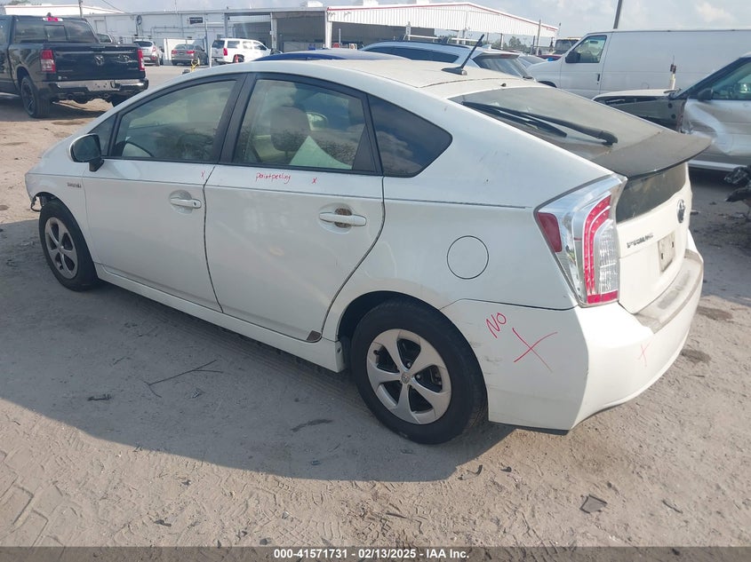 2012 TOYOTA PRIUS VIN: JTDKN3DU8C1547671