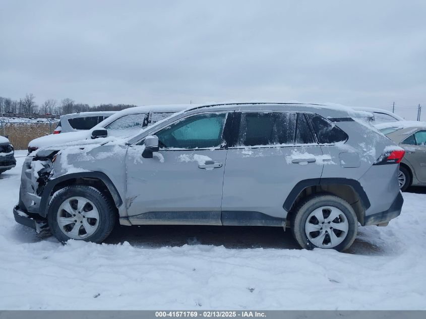 2021 Toyota Rav4 Le VIN: 2T3G1RFV0MW187261 Lot: 41571769