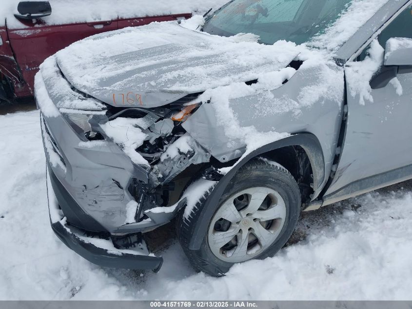 2021 Toyota Rav4 Le VIN: 2T3G1RFV0MW187261 Lot: 41571769