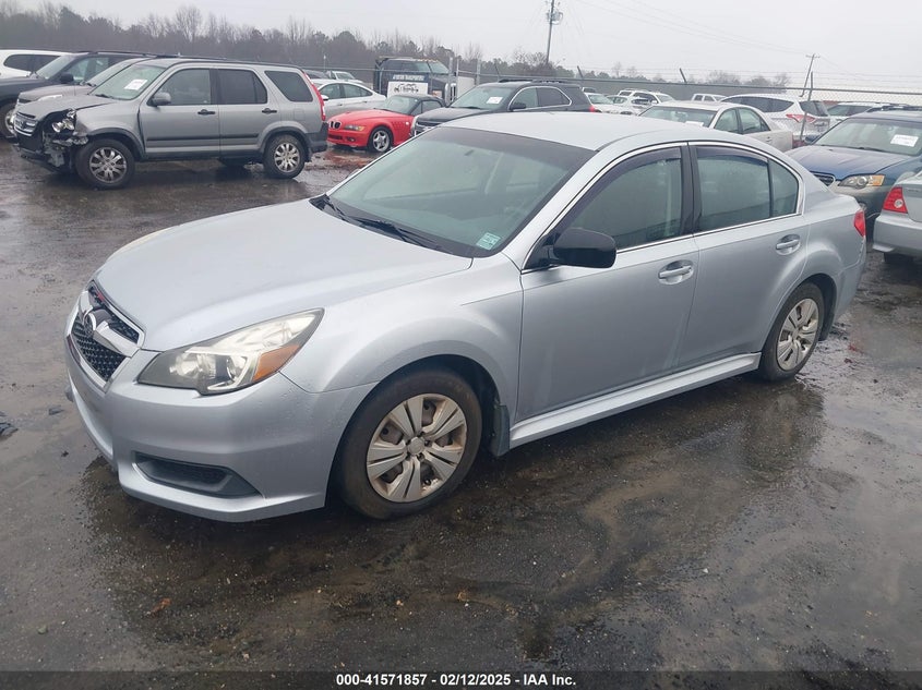 2013 SUBARU LEGACY VIN: 4S3BMCA64D3008284
