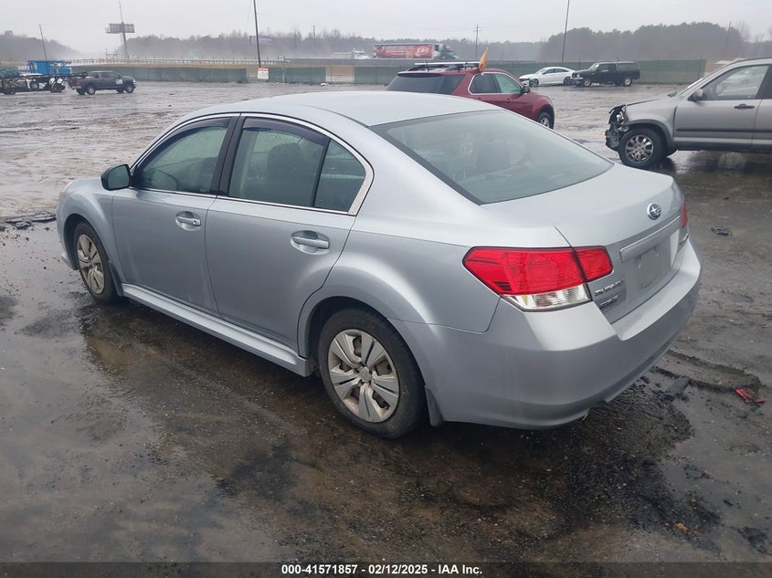 2013 SUBARU LEGACY VIN: 4S3BMCA64D3008284