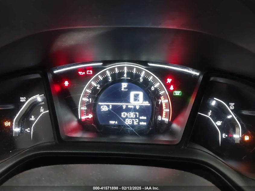 2018 HONDA CIVIC VIN: 19XFC2F58JE020361