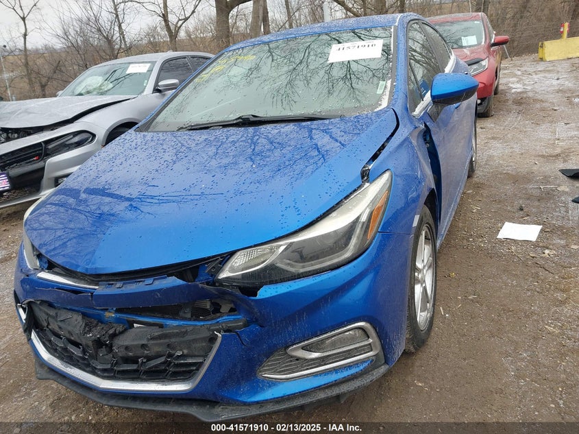 2016 CHEVROLET CRUZE LT AUTO - 1G1BE5SM7G7327173