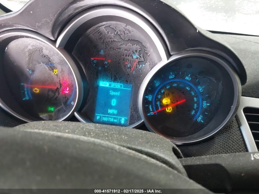 2013 Chevrolet Cruze 1Lt Auto VIN: 1G1PC5SB1D7143286 Lot: 41571912