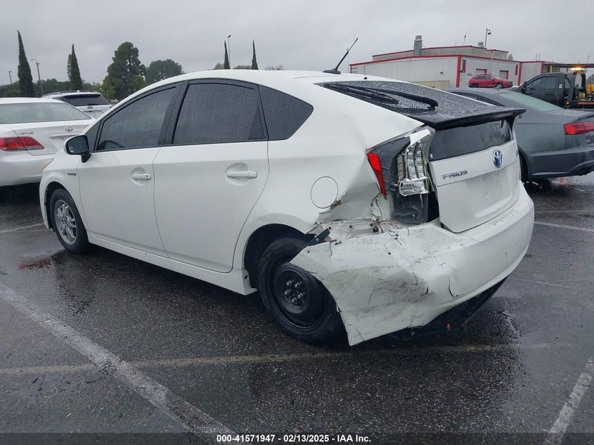 2011 TOYOTA PRIUS VIN: JTDKN3DU9B5349737