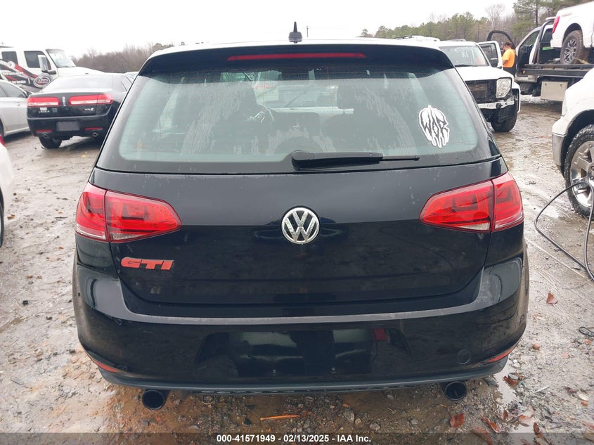 2015 VOLKSWAGEN GOLF GTI 2.0T S 4-DOOR - 3VW5T7AU4FM081854