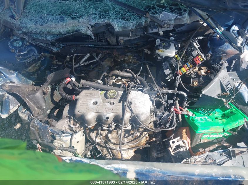 2000 Ford Focus Se VIN: 1FAFP36P0YW375218 Lot: 41571993