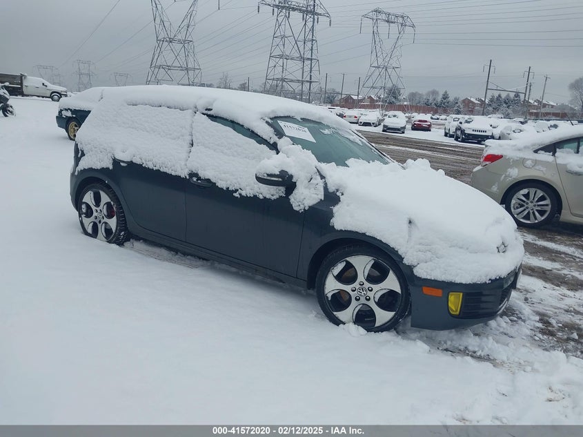 2011 VOLKSWAGEN GTI VIN: WVWHV7AJ6BW224216