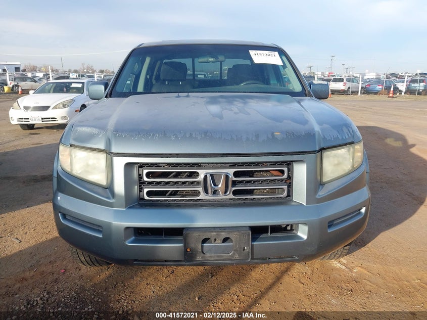 2006 HONDA RIDGELINE VIN: 2HJYK16516H573480