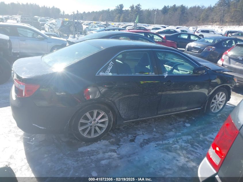 2013 Toyota Camry Hybrid Xle VIN: 4T1BD1FK2DU079192 Lot: 41572305