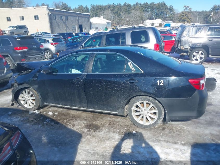 2013 Toyota Camry Hybrid Xle VIN: 4T1BD1FK2DU079192 Lot: 41572305