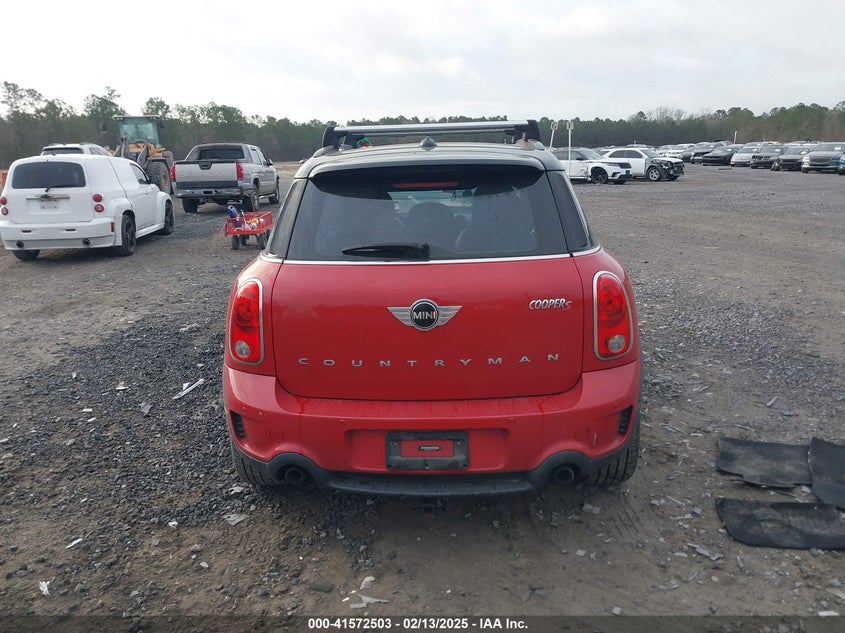 2015 Mini Countryman Cooper S VIN: WMWZC3C50FWT05122 Lot: 41572503