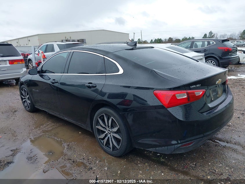 Vin: 1g1ze5st8hf139629, lot: 42063641, chevrolet malibu 1lt 20173