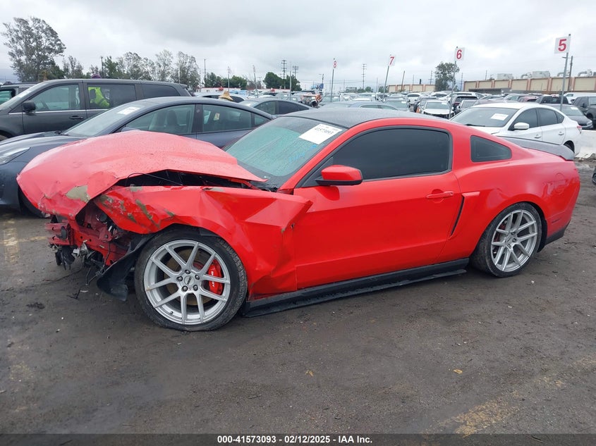 2010 FORD MUSTANG VIN: 1ZVBP8CHXA5127425
