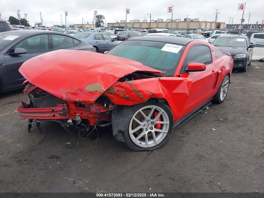 2010 FORD MUSTANG VIN: 1ZVBP8CHXA5127425