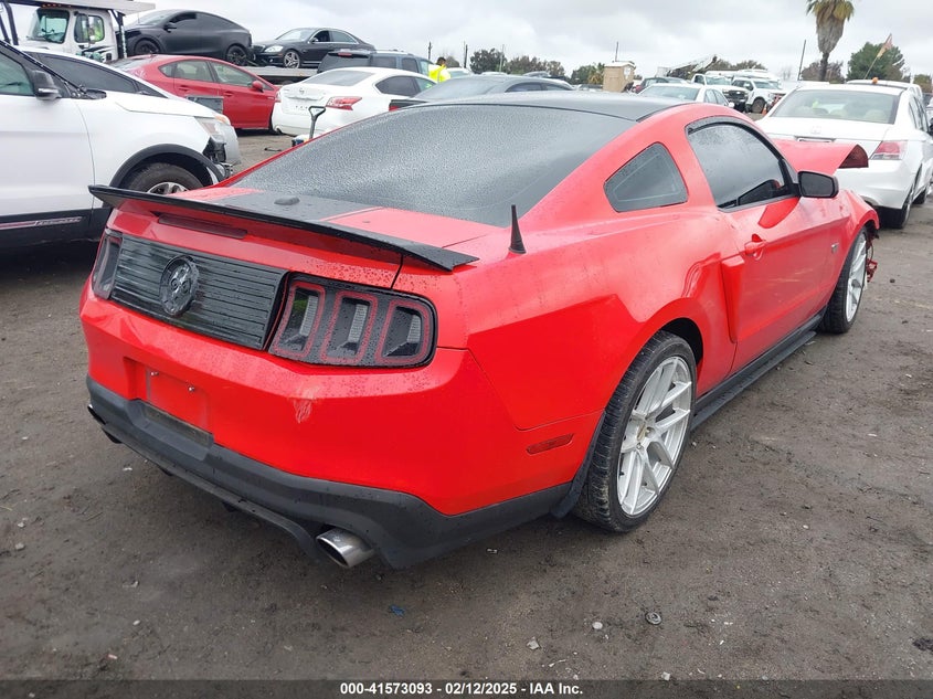 2010 FORD MUSTANG VIN: 1ZVBP8CHXA5127425