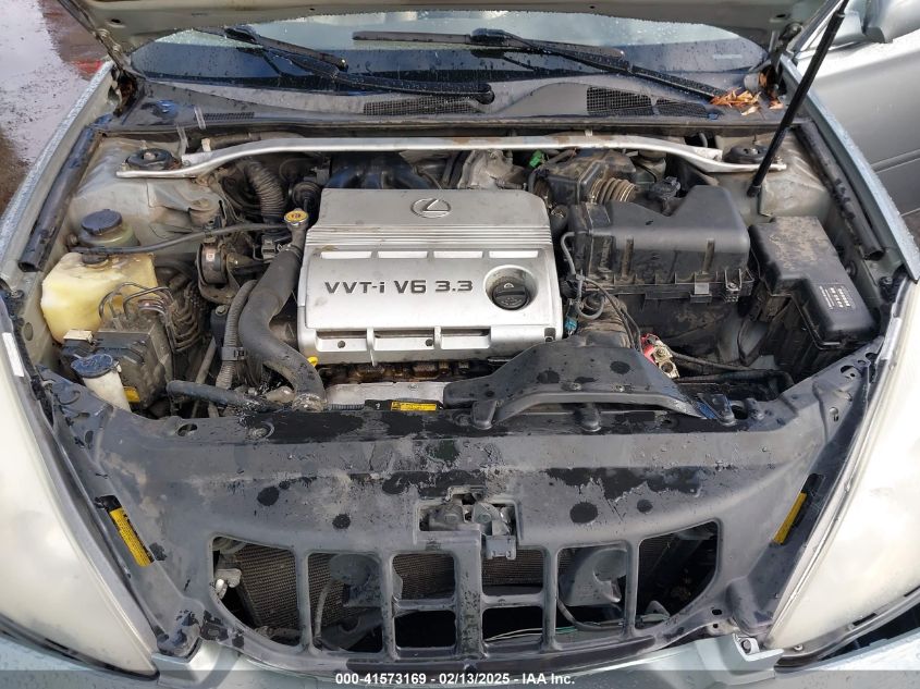 2004 Lexus Es 330 VIN: JTHBA30G245013070 Lot: 41573169