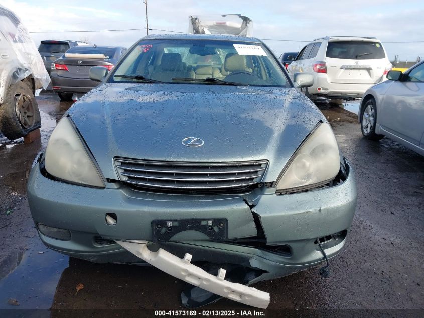 2004 Lexus Es 330 VIN: JTHBA30G245013070 Lot: 41573169