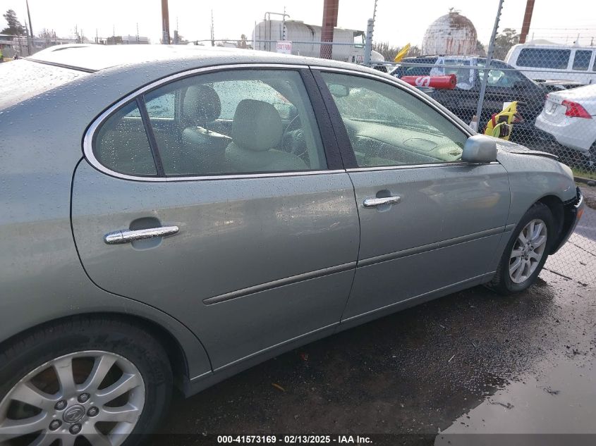 2004 Lexus Es 330 VIN: JTHBA30G245013070 Lot: 41573169