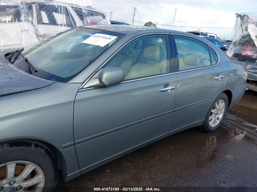 2004 Lexus Es 330 VIN: JTHBA30G245013070 Lot: 41573169