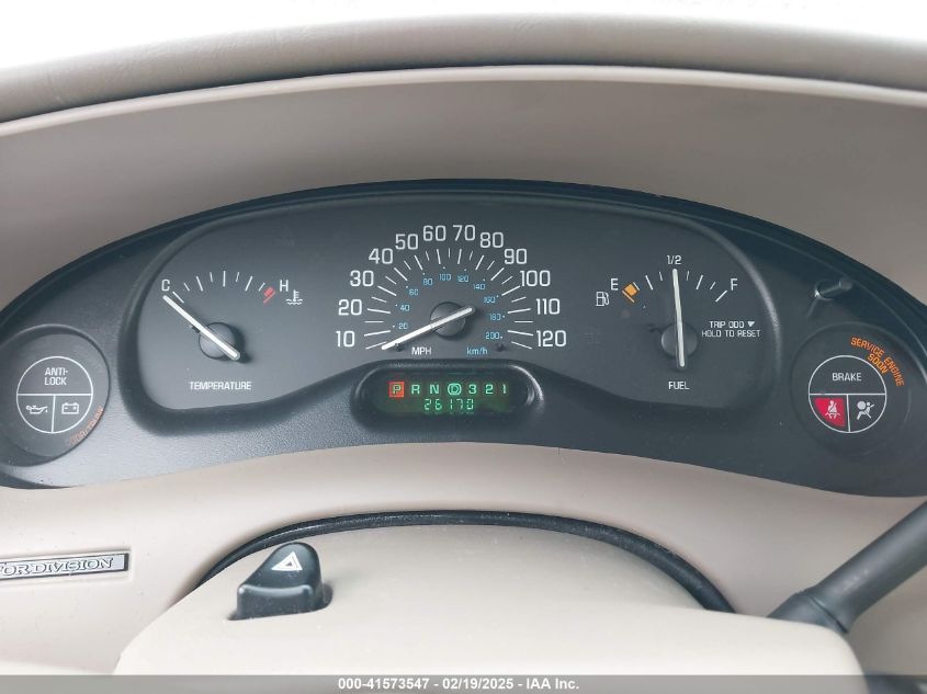 2002 Buick Century Custom VIN: 2G4WS52J321216743 Lot: 41573547