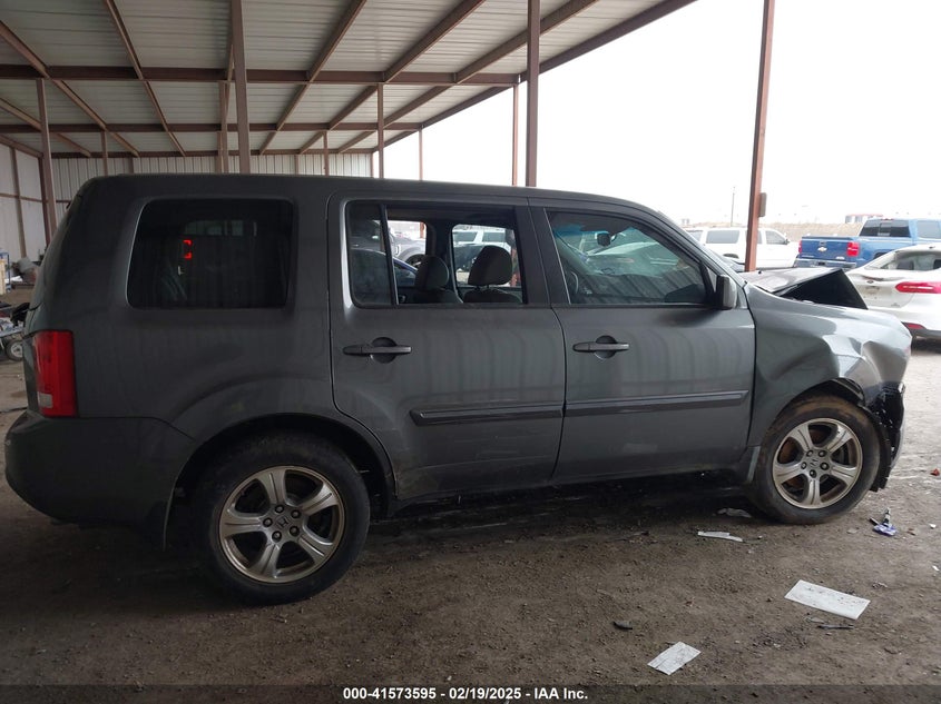 2012 HONDA PILOT VIN: 5FNYF3H52CB020484